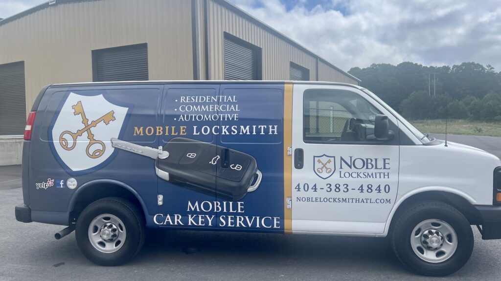 Noble Locksmith ATL van
